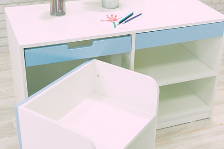 Набор Кубик (Столик со Стульчиком)/Разные Цвета