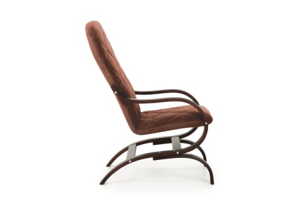 Кресло Лидер коричневое