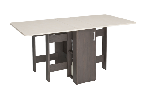 Стол-книжка 2 с баром венге / дуб белфорд 